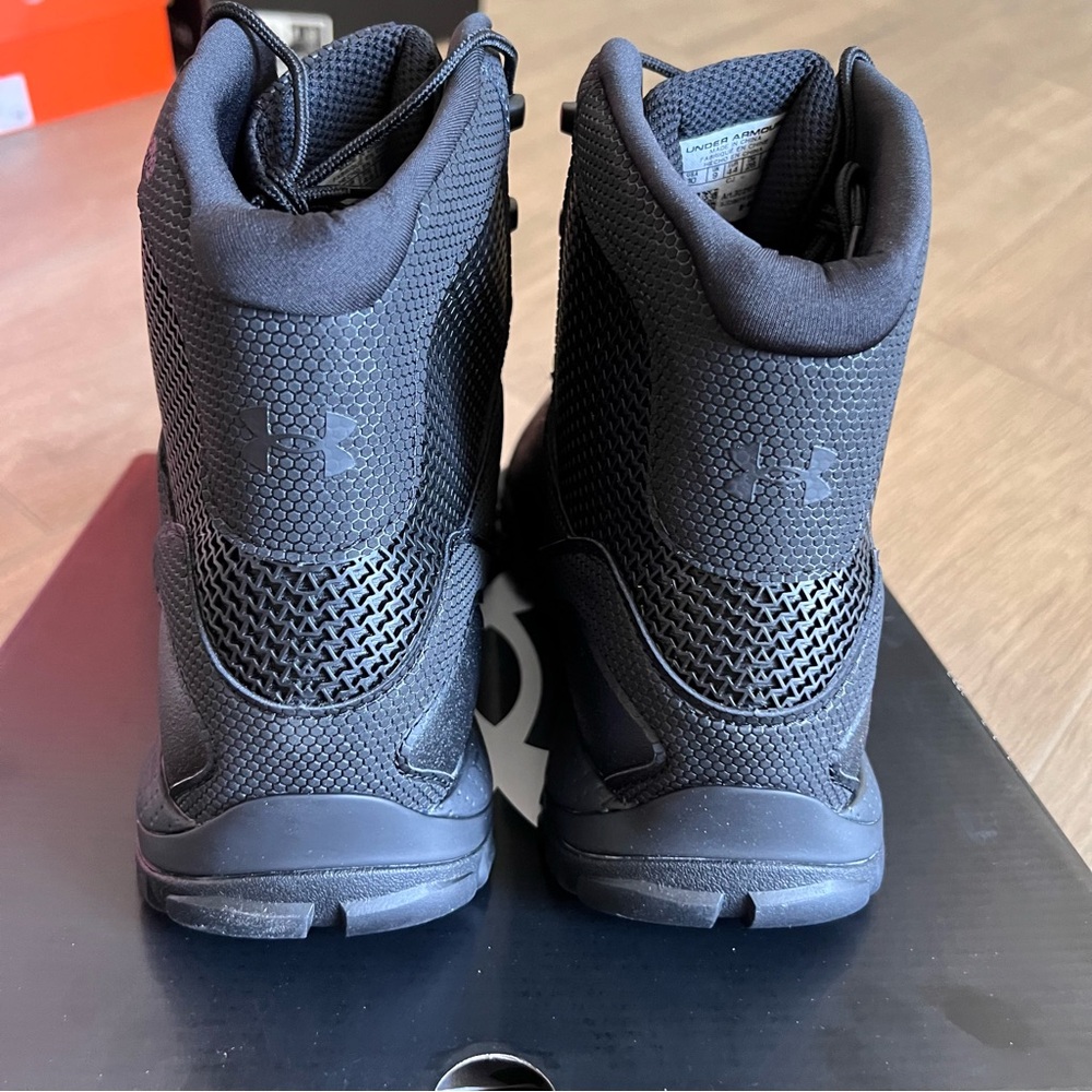 Under Armour Valsetz RTS 1.5 Black Tactical Boots - Picture 6 of 9